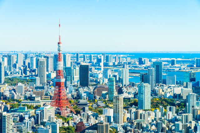 Tokyo cityscape skyline